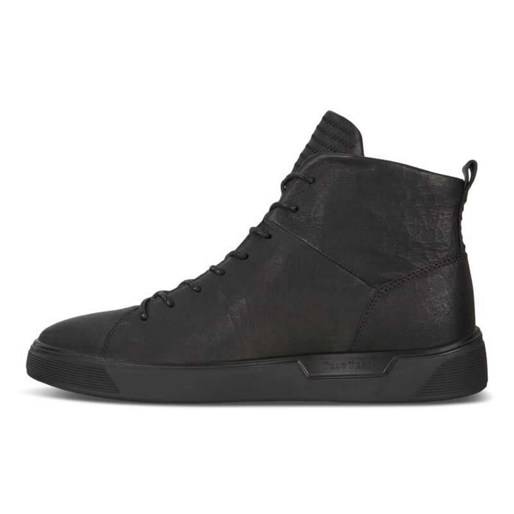 Tenis Hombre - ECCO Street Tray Boot - Negros - KHA476381